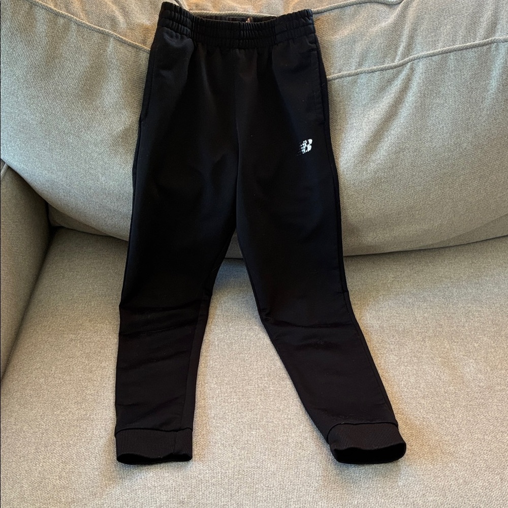 New Balance Kids Black Sweatpants